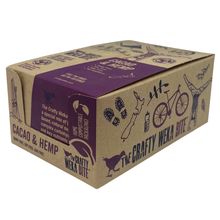 Load image into Gallery viewer, 12x Bite Size Cacao and Hemp Flavour Snack Bars
