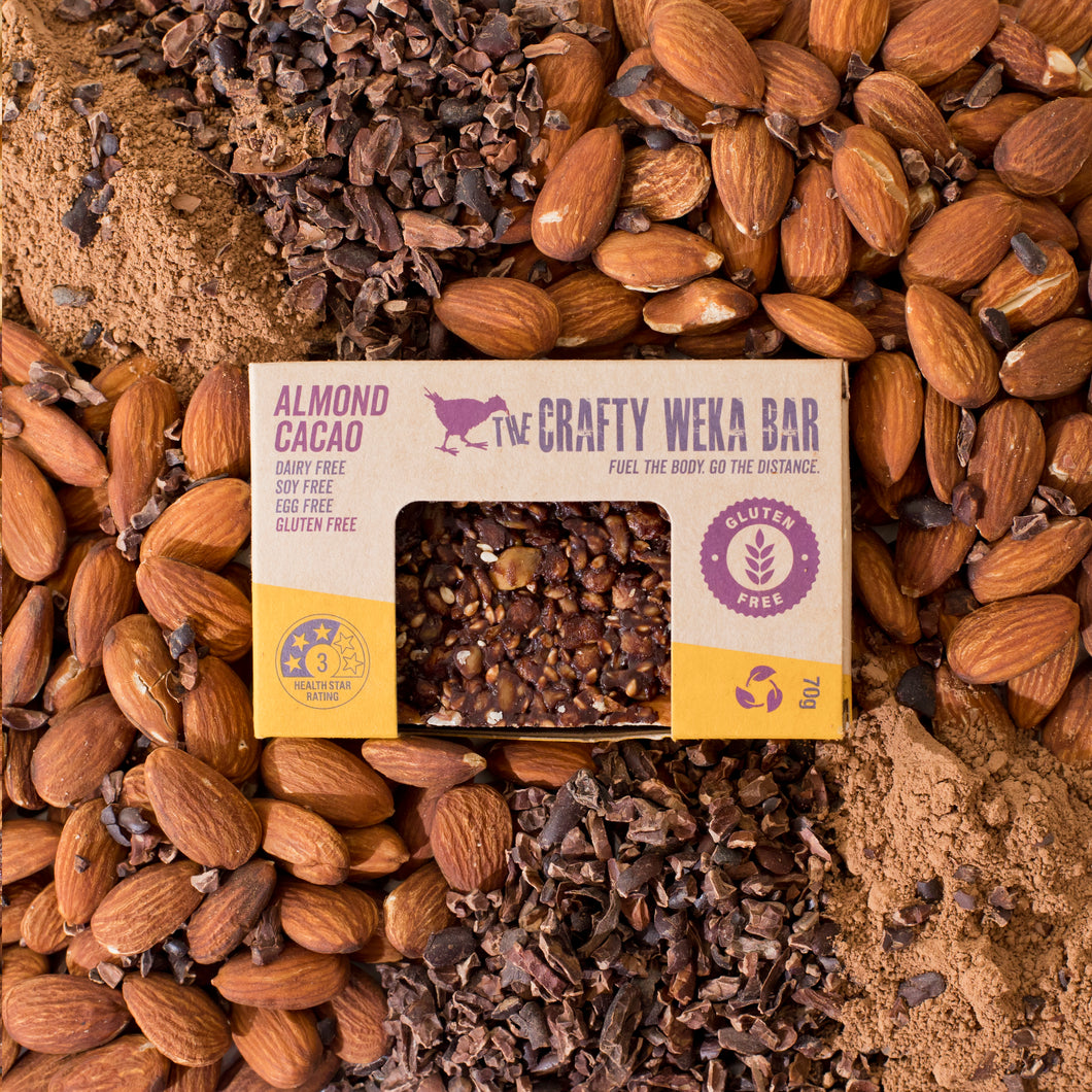 GF Almond Cacao – Box of 12 Bars
