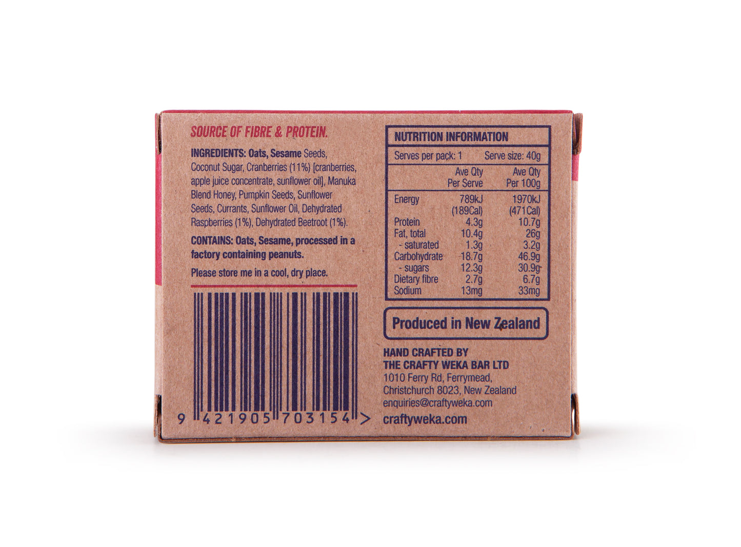 4x Bite size Snack Bar Trial Box