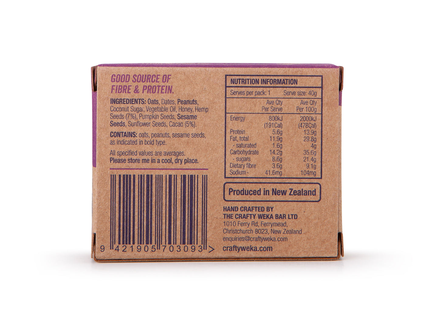 4x Bite size Snack Bar Trial Box