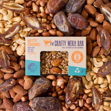 Load image into Gallery viewer, GF Nutty Caramel – Box of 12 Bars
