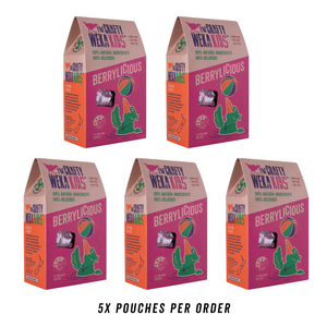 Berrylicious – Crafty Weka Kids (x5) – Total of 25 bites