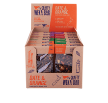 Load image into Gallery viewer, Mixed Box of BARS - Original, Date &amp; Orange, Cacao &amp; He-mp, Berry Berry Beetroot - Box of 12 Bars
