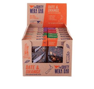 Mixed Box of BARS - Original, Date & Orange, Cacao & He-mp, Berry Berry Beetroot - Box of 12 Bars