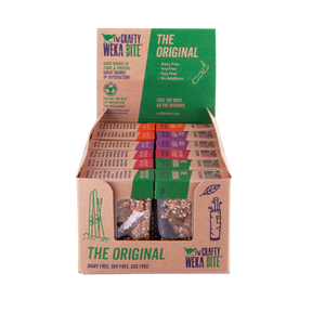 Mixed Box of BITES - Original, Date & Orange, Cacao & Hemp, Berry Berry Beetroot - Box of 12 Bites